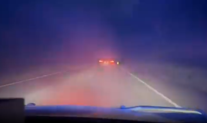 Traficante tenta despistar PRF soltando fumaça pelo escapamento do carro