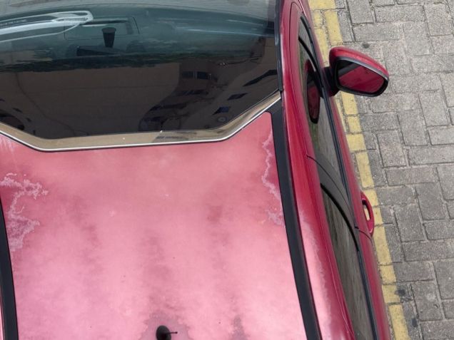 Perda de brilho e pintura embaçada são alguns dos sinais • Rodrigo Barros/CNN