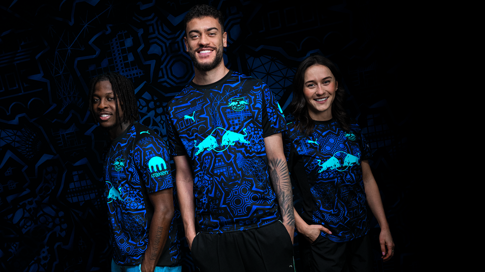RB Leipzig lançou uma camisa com detalhes que brilham no escuro
