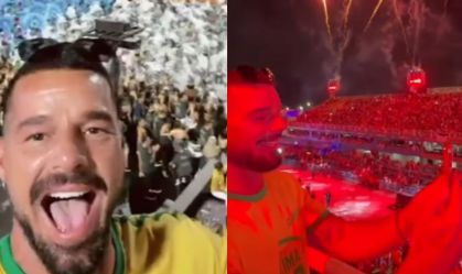 "A vida muda depois de um bom Carnaval", diz Ricky Martin ao curtir festa