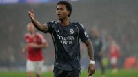 Real Madrid: Rodrygo é suspenso por dois jogos na Champions League