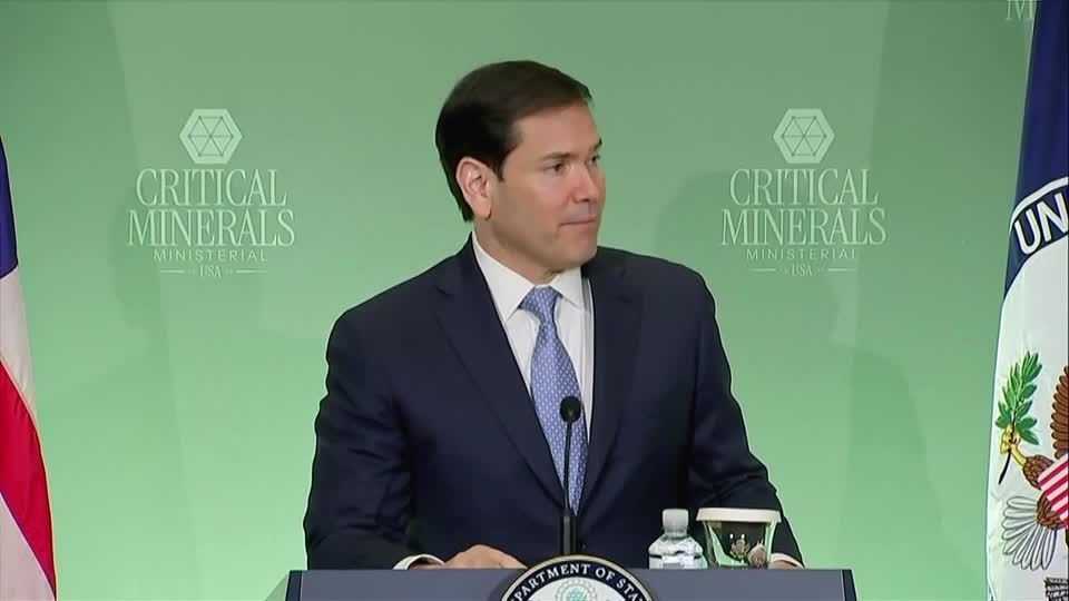 Secretário de Estado dos EUA, Marco Rubio