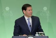 Marco Rubio promove bloco comercial de minerais críticos