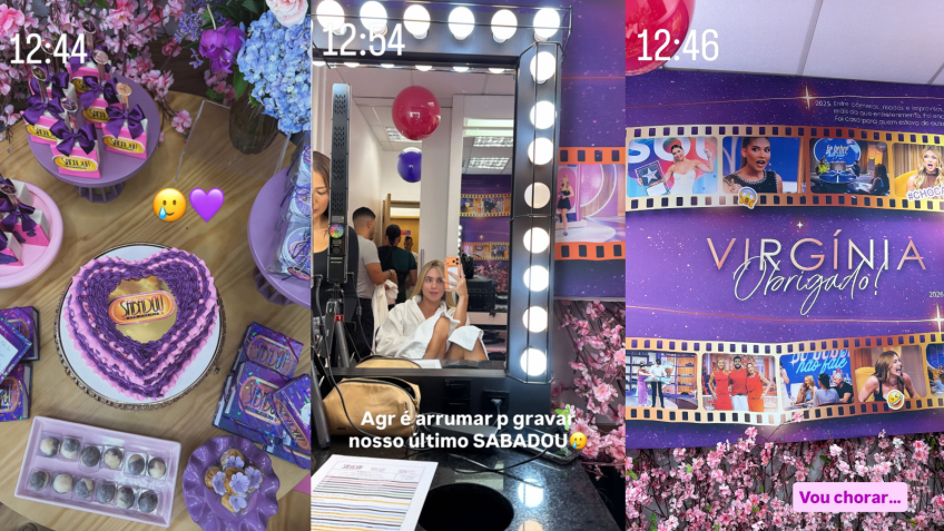 Virginia mostrou os bastidores de seu último "Sabadou" • Instagram/Virginia Fonseca