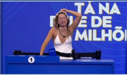 BBB 26: web repercute reações dramáticas de Samira na Prova Bate e Volta