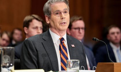 Secretário do Tesouro dos EUA, Scott Bessent, durante audiência no Senado, em Washington, D.C., em 5 de fevereiro de 2026