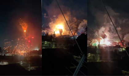 Balão cai em residência e assusta moradores da zona leste de SP; veja vídeo