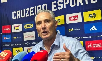 Tite, treinador do Cruzeiro, em entrevista coletiva após vitória sobre a URT.