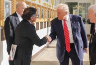 Veja fotos de Trump e Petro durante reunião na Casa Branca