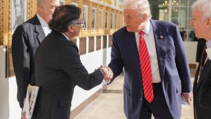 Trump elogia Petro e cita cooperação EUA-Colômbia no combate às drogas