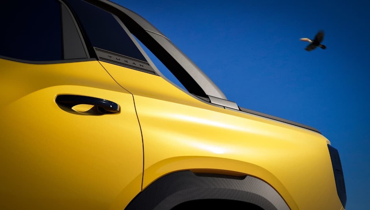 Detalhe revelado do novo VW Tukan