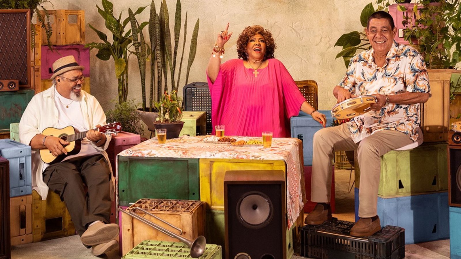 Jorge Aragão, Alcione e Zeca Pagodinho se unem em turnê especial