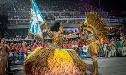 Terceira noite de desfiles das escolas de samba do Grupo Especial do Carnaval do Rio de Janeiro 2026