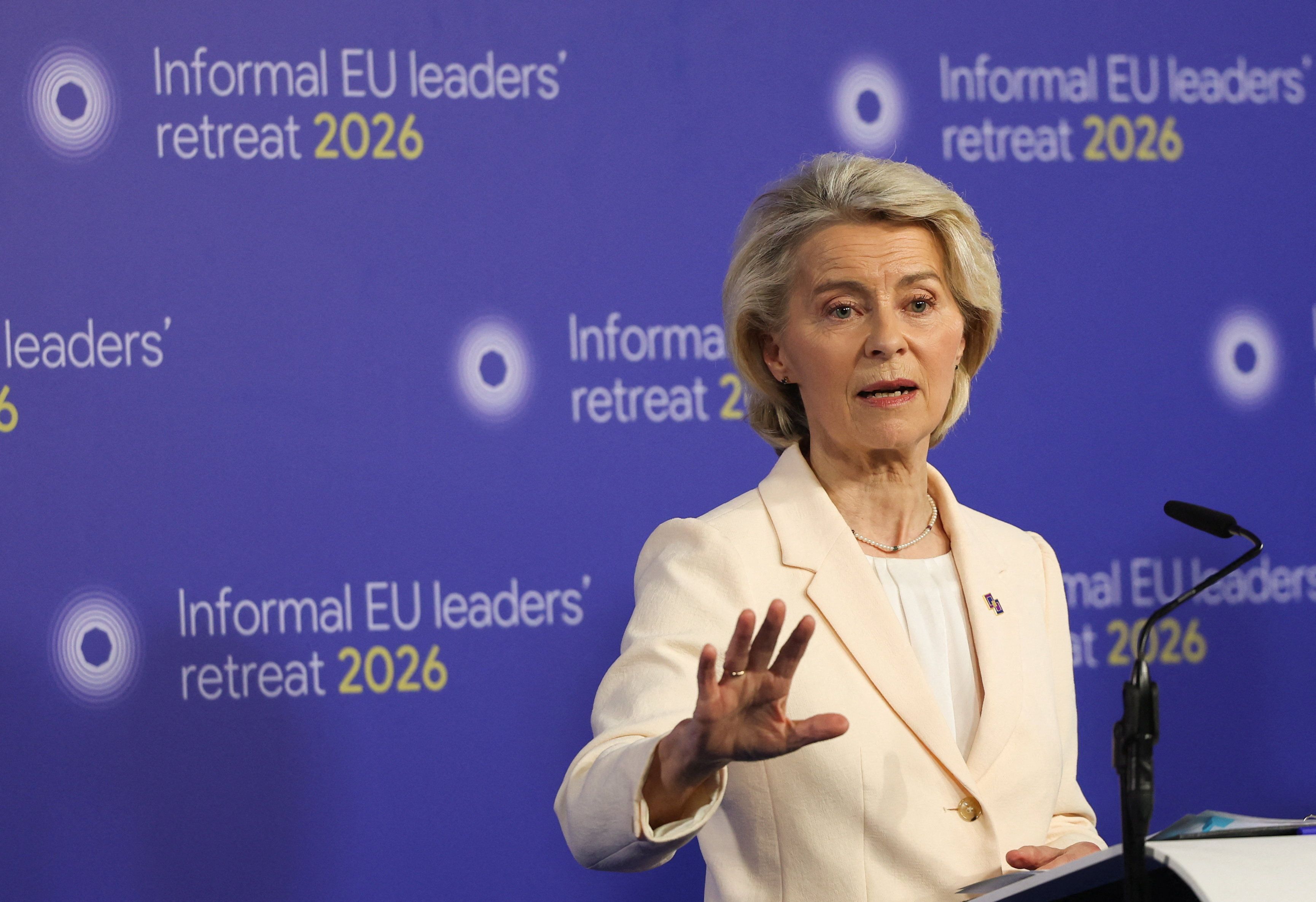 Presidente da Comissão Europeia, Ursula von der Leyen