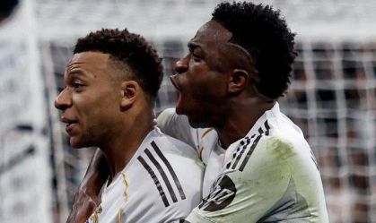 Com gols de Vini Jr. e Mbappé, Real Madrid vence o Rayo Vallecano na LaLiga