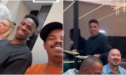 Virginia e Vini Jr. curtem jantar com família de Bob Marley e Ronaldo