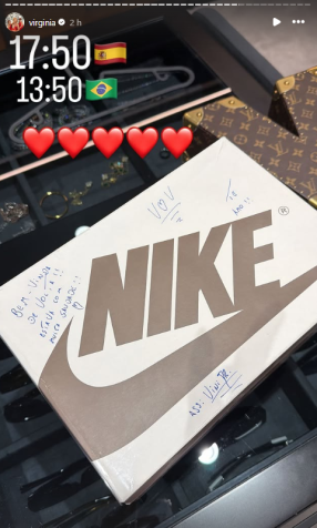 Virginia Fonseca mostra presente que ganhou do namorado, o jogador Vini Jr. • Instagram/Virginia Fonseca