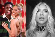 Virginia usa "coleira" de Vini Jr e brinca: "Todo mundo desistiu de mim"