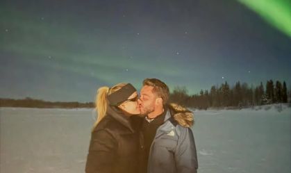 Wesley Safadão se declara para Thyane durante viagem à Finlândia