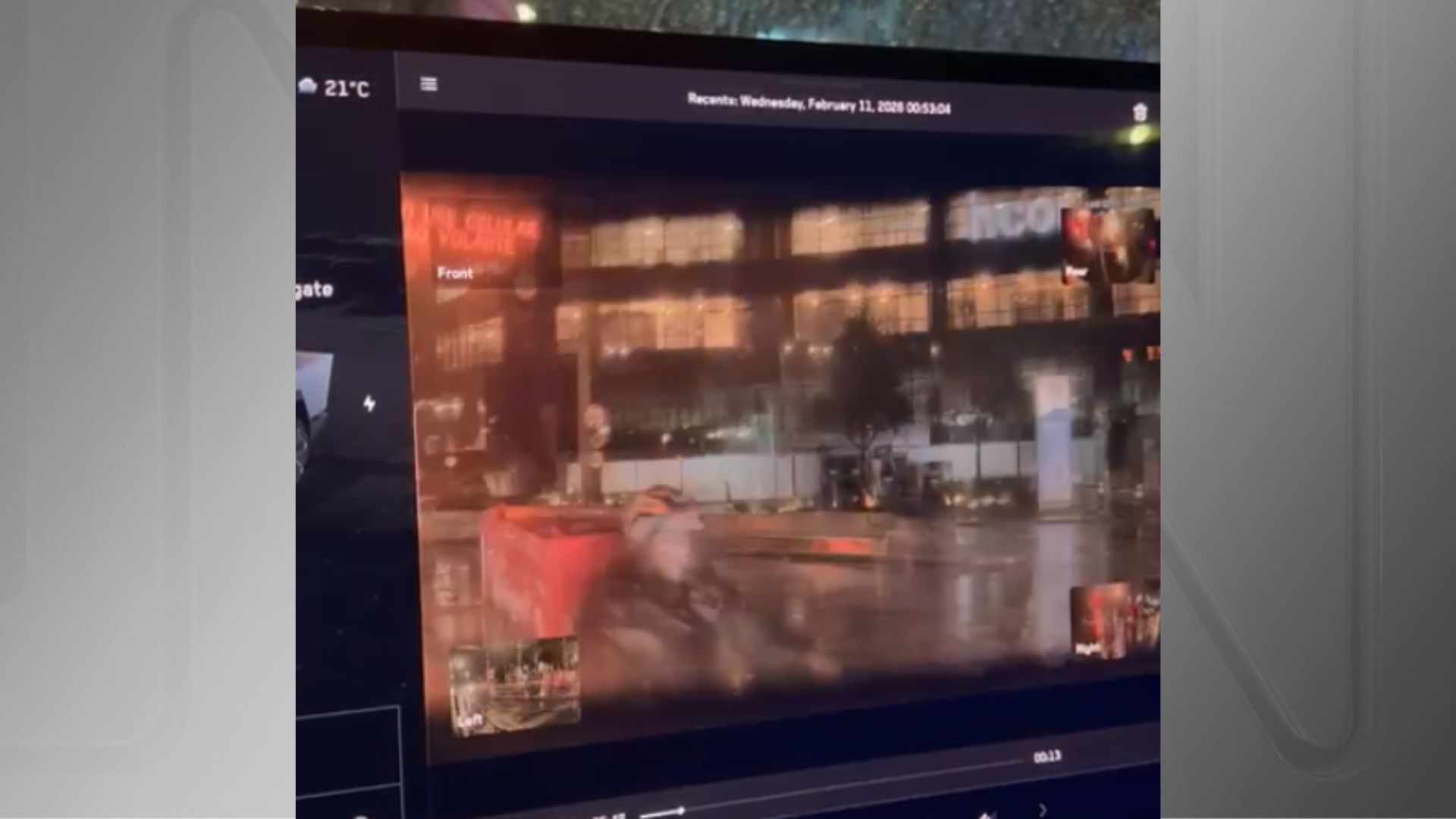 Imagem de destaque do post: Vídeo: câmera de Tesla filma momento de acidente que matou motociclista