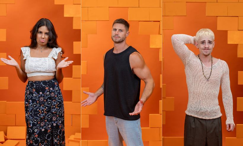 BBB 26: Gabriela, Jonas Sulzbach e Juliano Floss formam Paredão