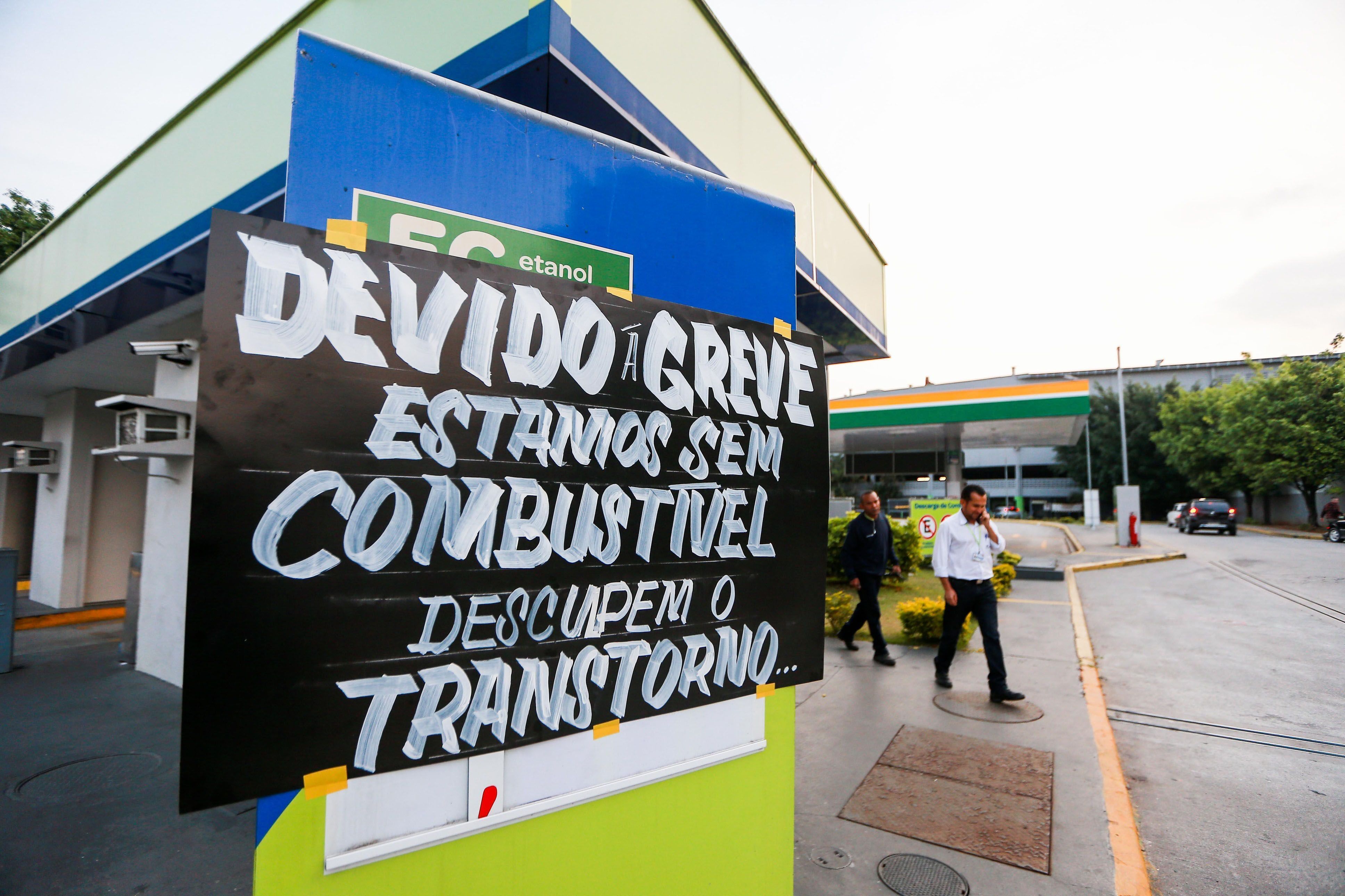 Paralisação dos caminhoneiros