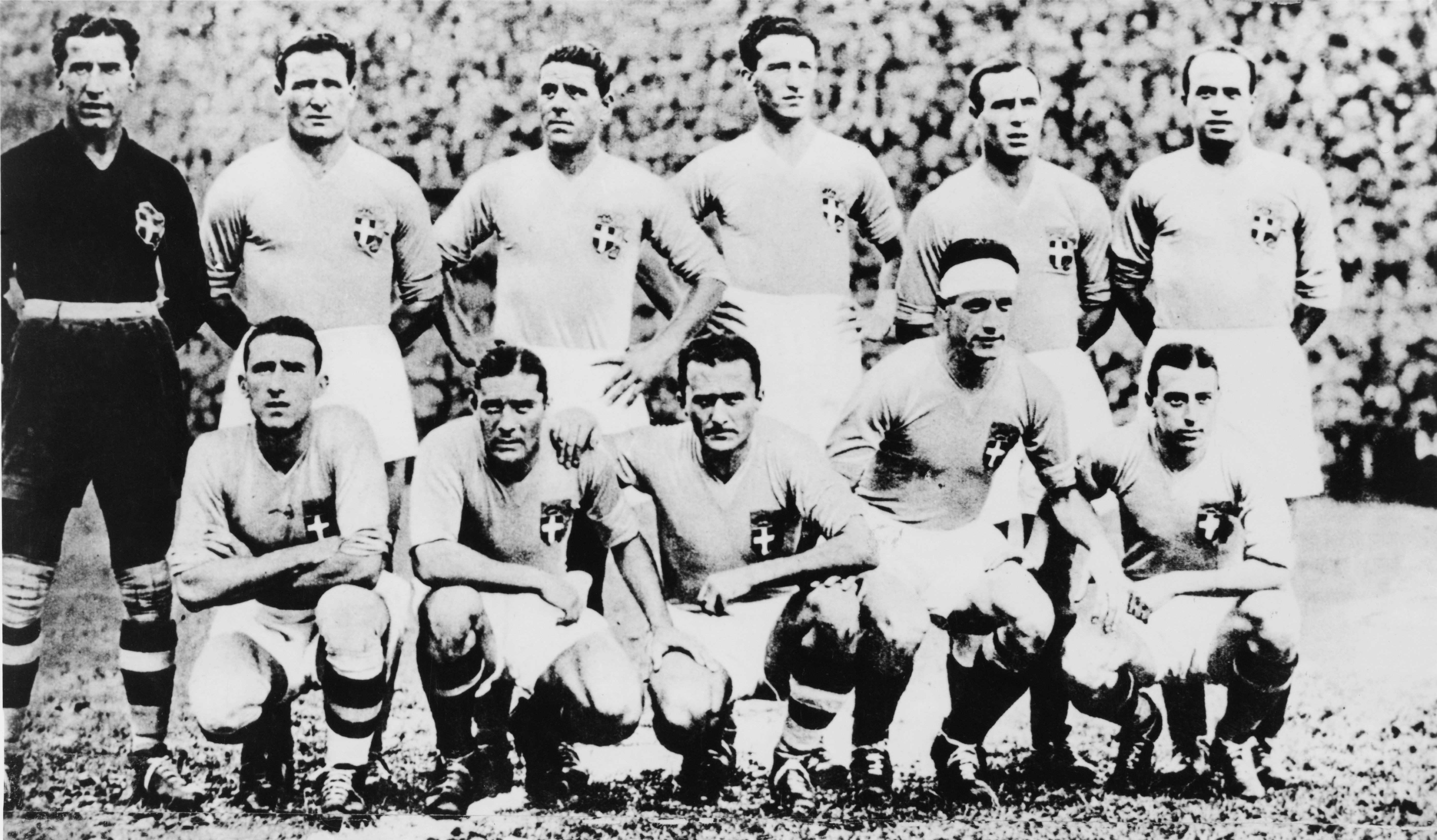 Itália campeã do mundo em 1934 • Keystone/Hulton Archive/Getty Images