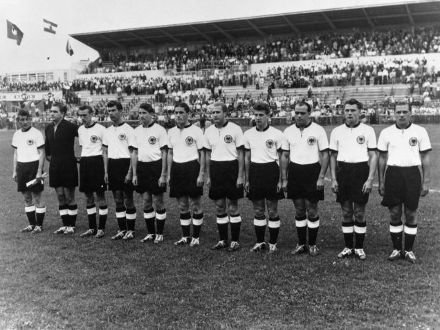 Alemanha campeã do mundo em 1954 • UPI/Bettmann Archive/Getty Images
