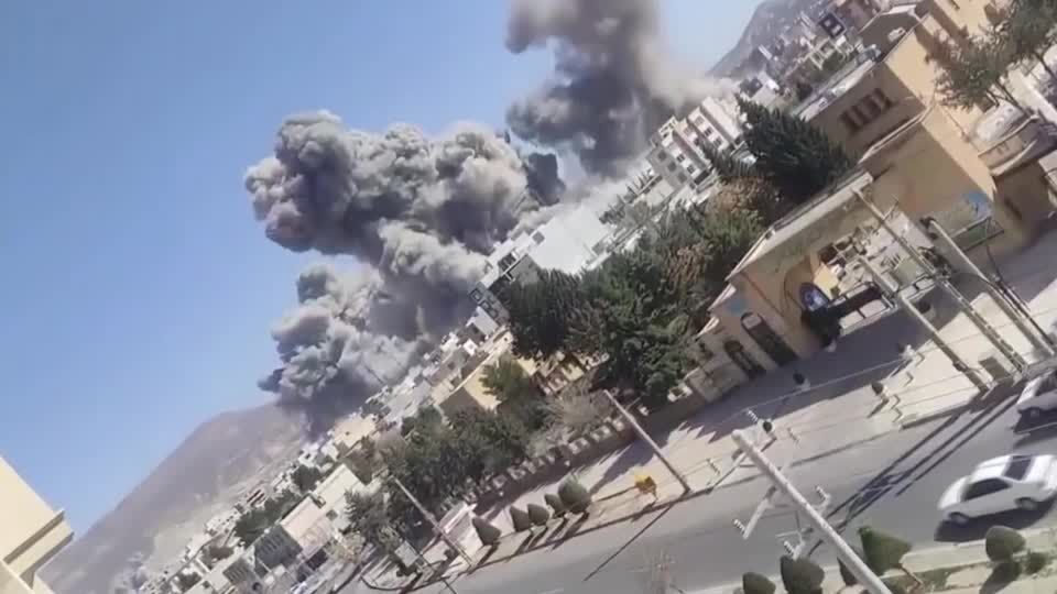 Imagens mostram colunas de fumaça na cidade iraniana de Ilam