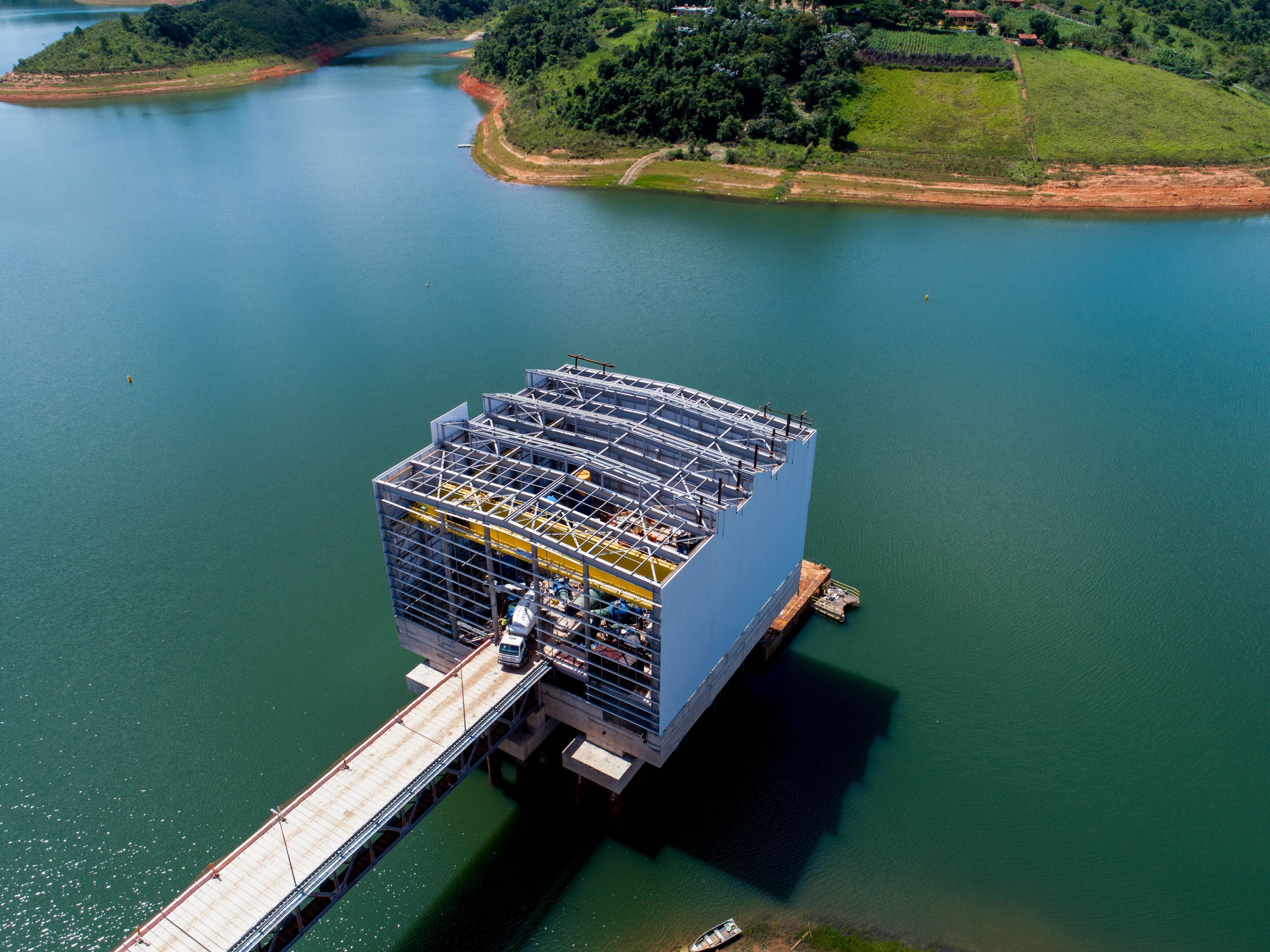 Obras no Sistema Cantareira