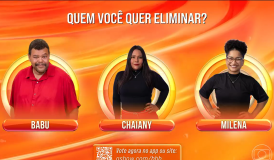Enquete BBB 26: quem você quer eliminar no 8º Paredão?