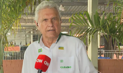 Ronaldo Caiado, em entrevista à CNN