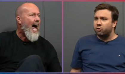 À esquerda, Fabiano Baldasso, e à direita, JB Filho