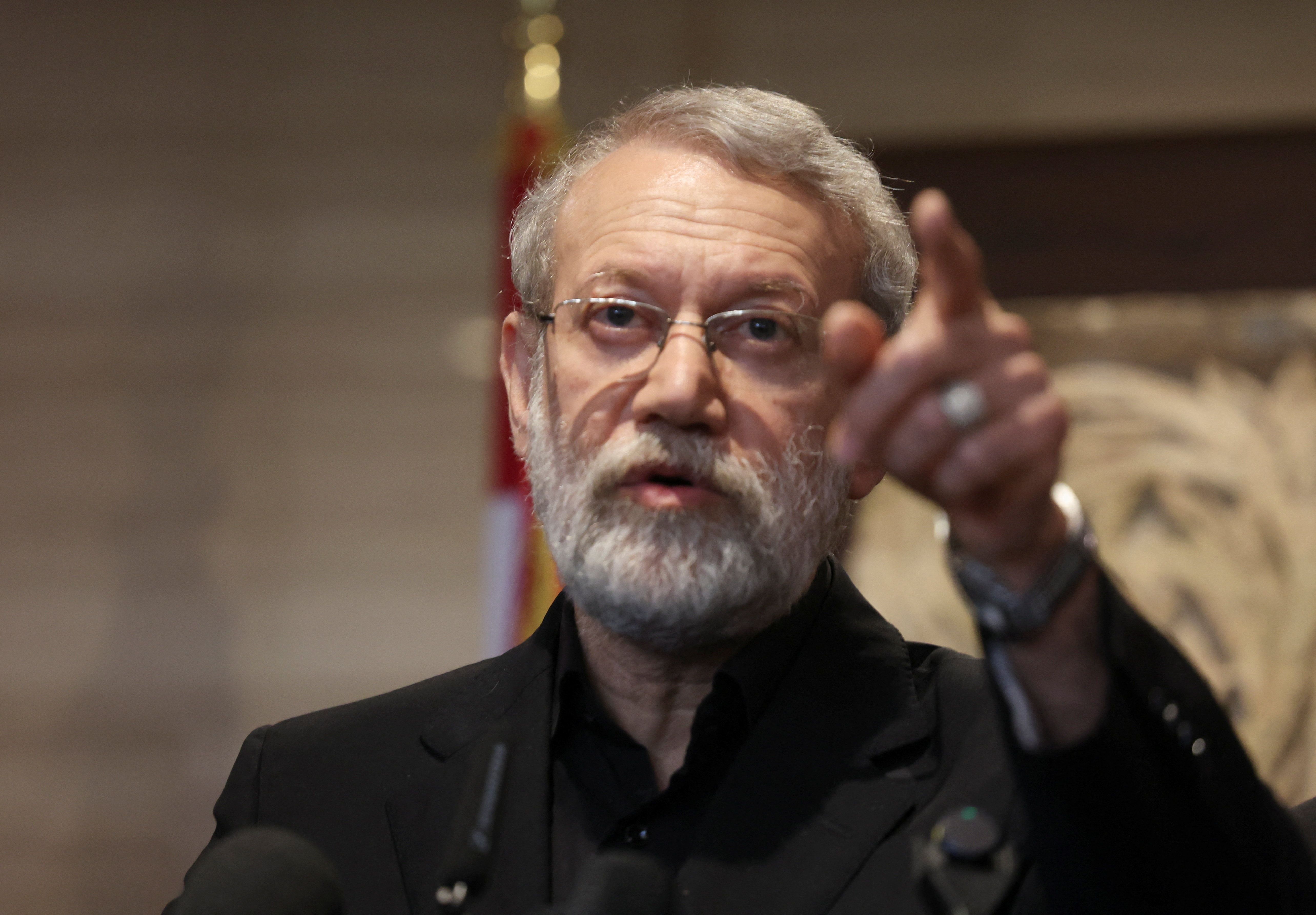 Ali Larijani em Beirute