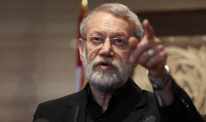 Ali Larijani em Beirute