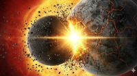 Astrônomos flagram colisão de planetas idêntica à formação da lua; entenda