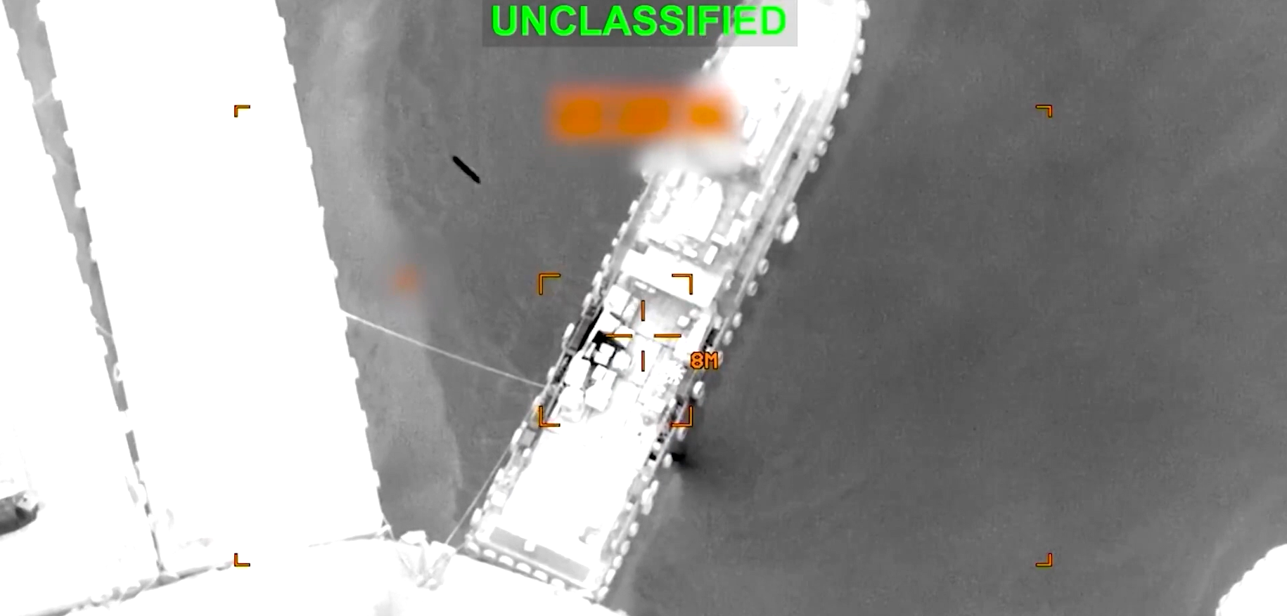 Ataque dos EUA contra navios militares iranianos