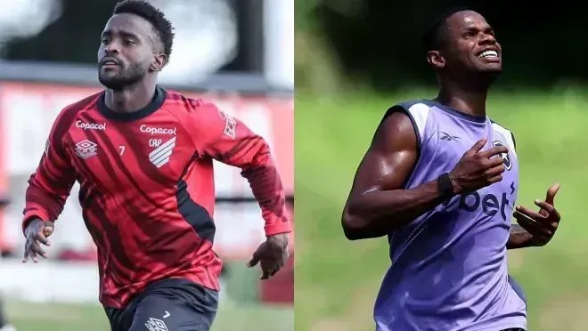 Steven Mendoza e Júnior Santos