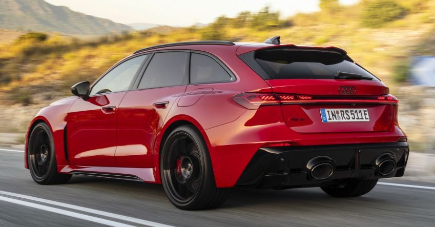 Audi RS 5 Avant: PHEV é revelado com motor de 639 cv • Divulgação