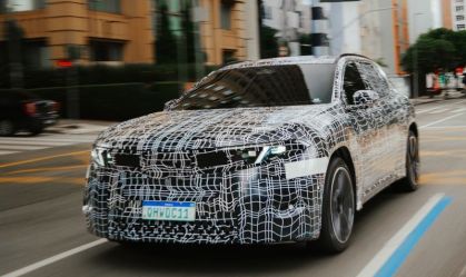 BMW iX3 já roda camuflado pelo Brasil