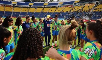 Futebol feminino: Brasil para na trave e perde para México em amistoso