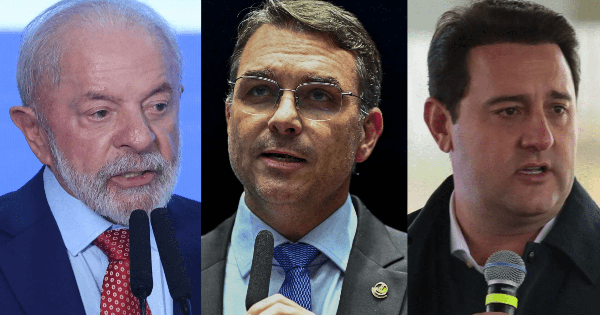 Pesquisa Alfa: Lula empata com Flávio e vence Ratinho Jr. em 2o turno