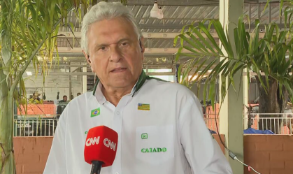 Ronaldo Caiado, em entrevista à CNN