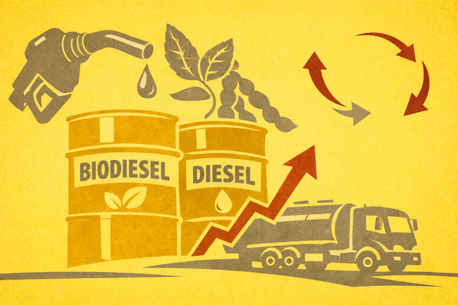 Aumento de biodiesel no diesel