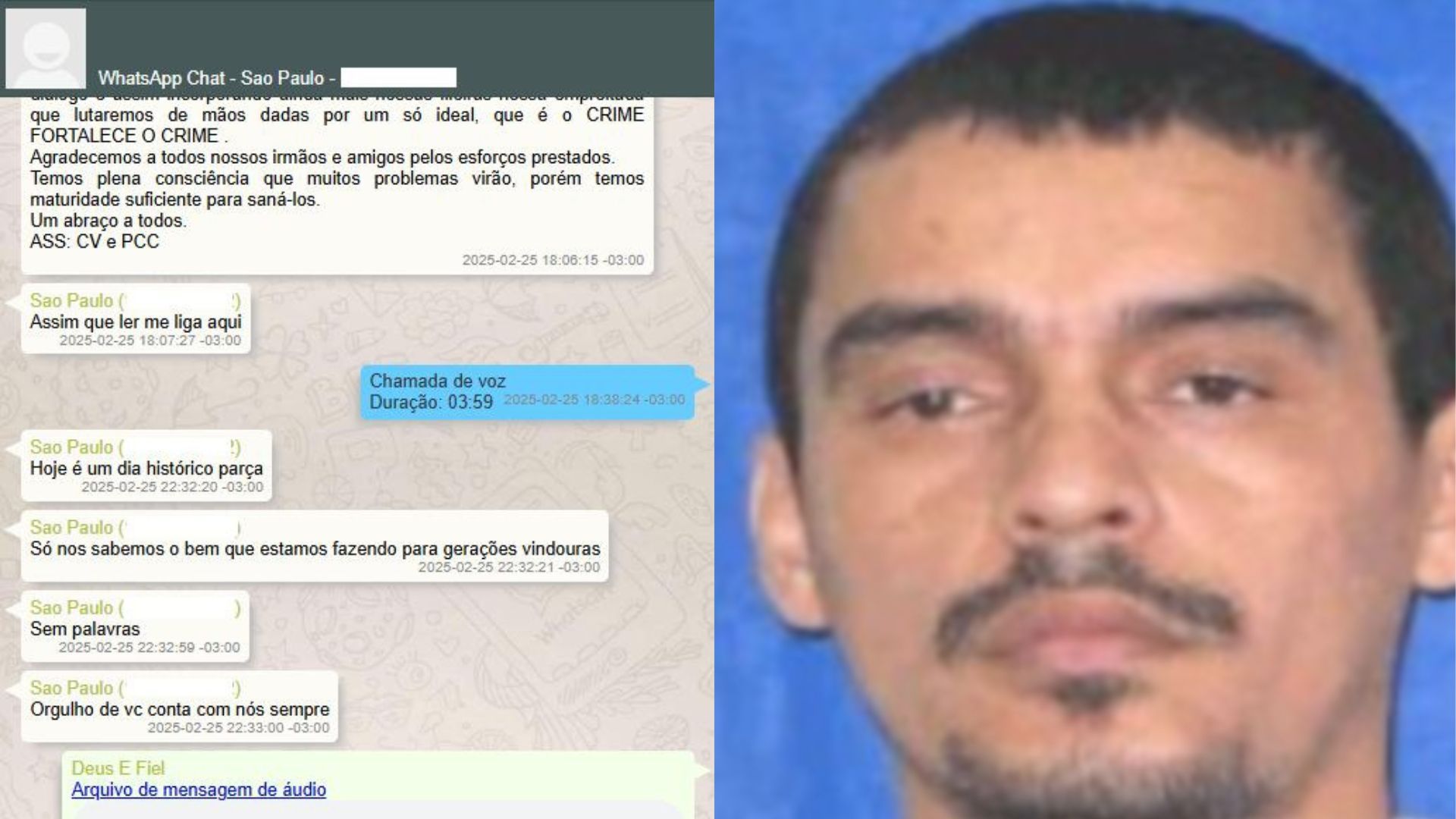 Conversas PCC e CV