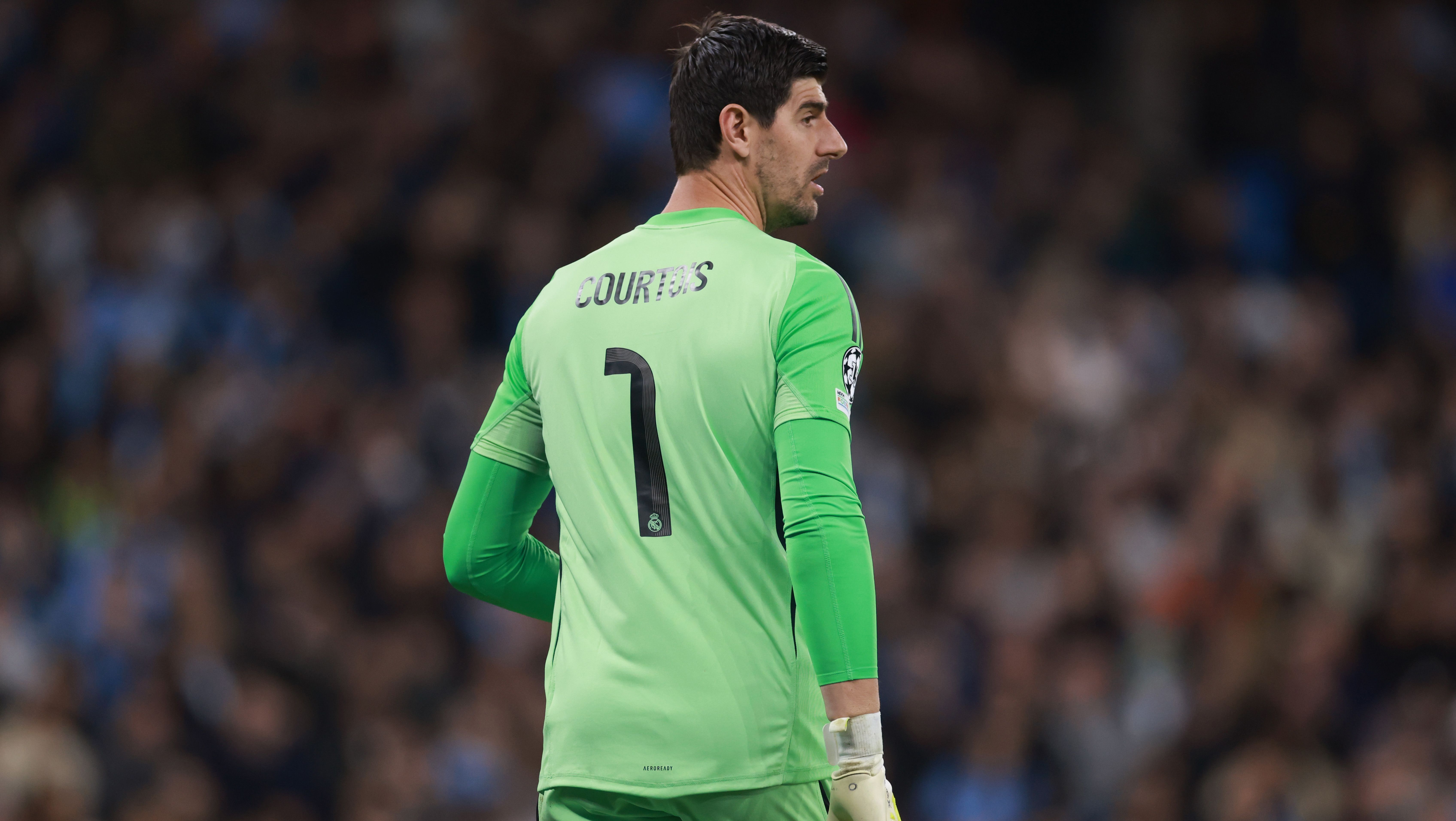 Courtois durante Real x City