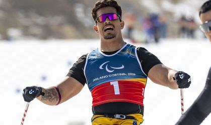 Cristian Ribera nos Jogos Paralímpicos de Inverno Milão-Cortina 2026,