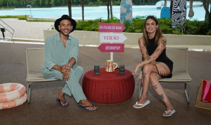 Hugo Gloss e Mari Palma no Na Palma da Mari Verão