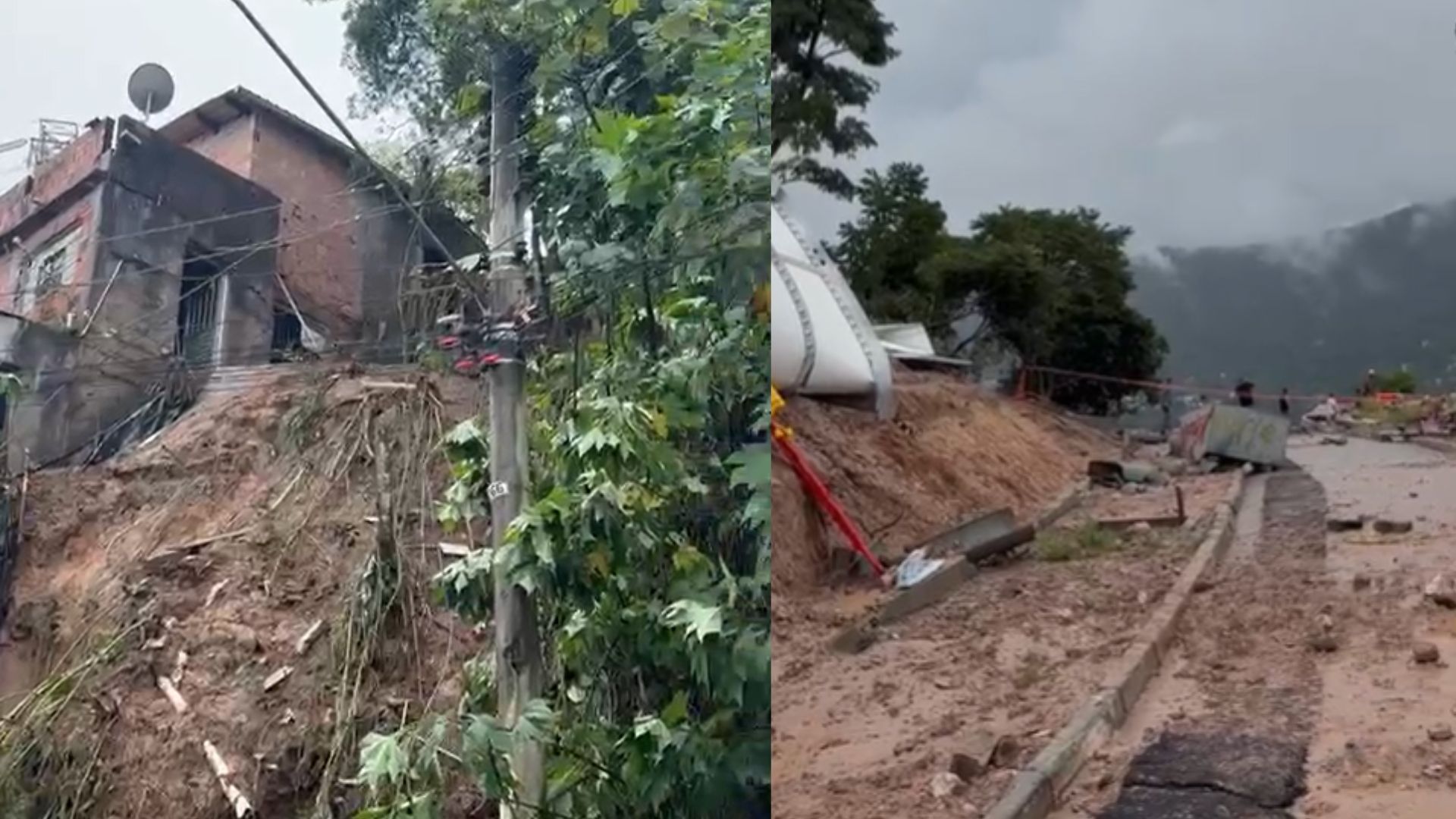 CAIXA DE AGUA SE ROMPE
