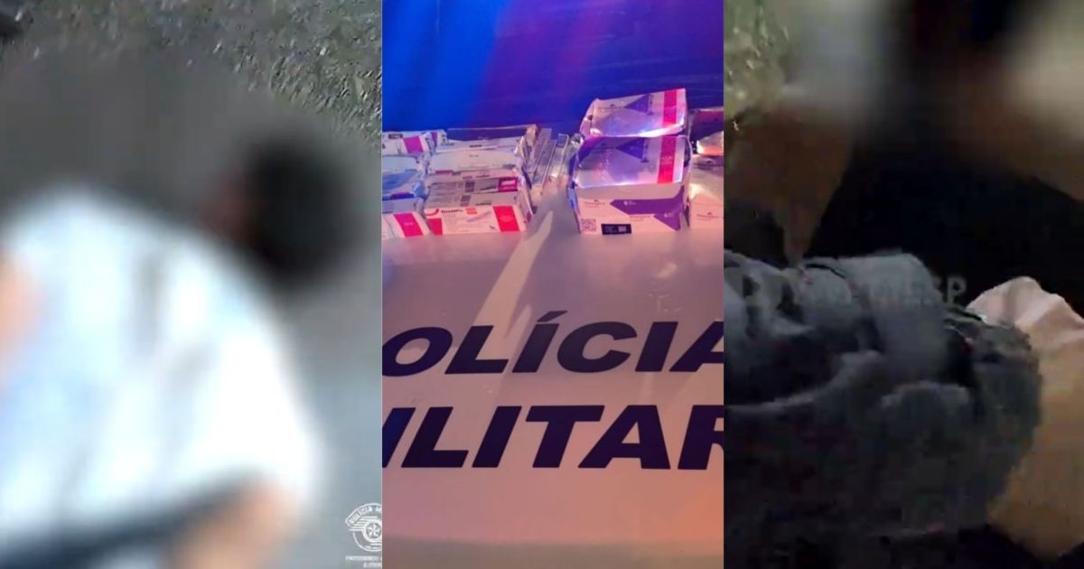 Mulher e menor são pegos durante perseguição após roubo de farmácia em SP